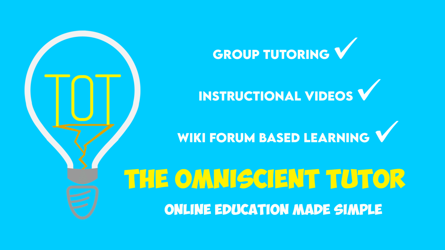 The omniscient tutor infographic 